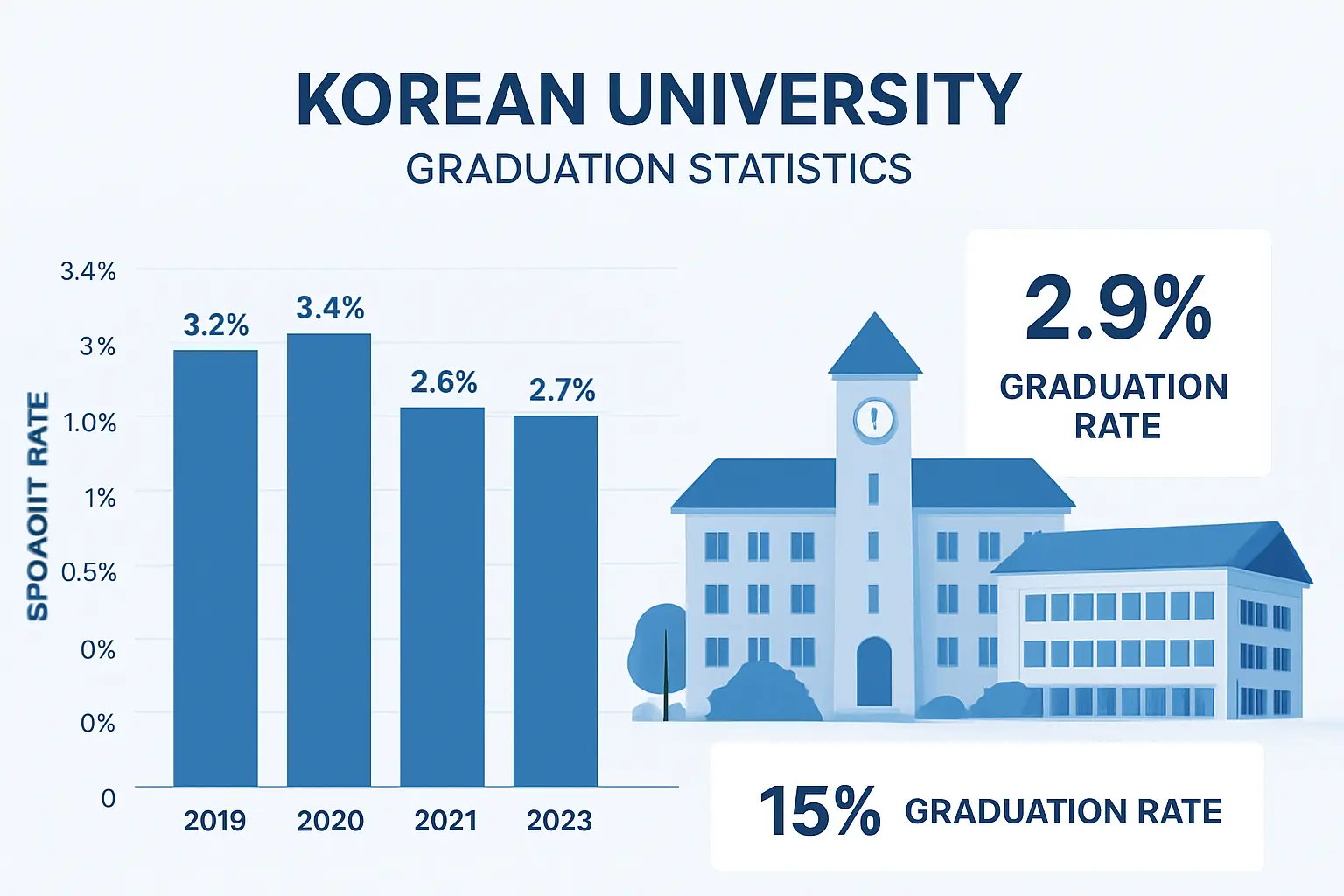 대학 졸업률 통계 2026: 연도·계열·학교 유형별 추이 분석